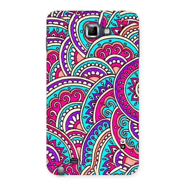 Abstract Rangoli Design Back Case for Galaxy Note