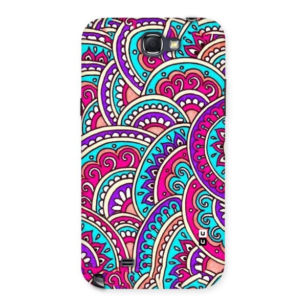 Abstract Rangoli Design Back Case for Galaxy Note 2