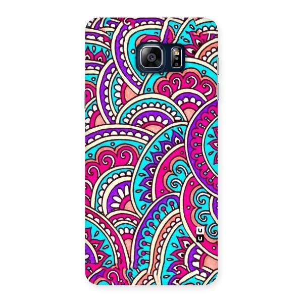 Abstract Rangoli Design Back Case for Galaxy Note 5