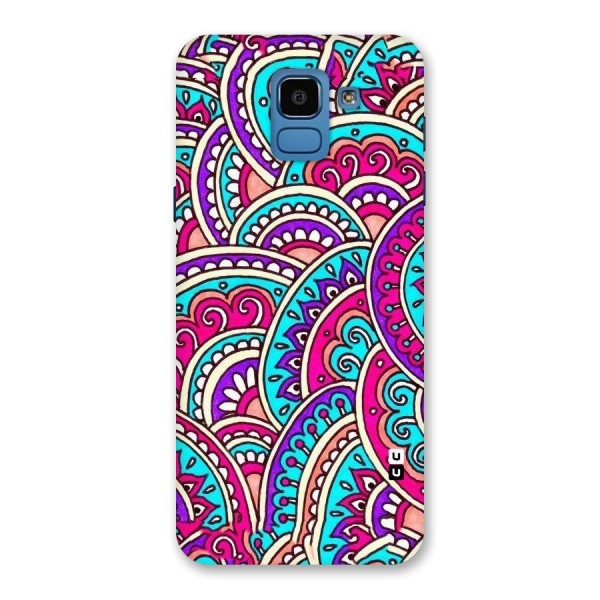Abstract Rangoli Design Back Case for Galaxy On6
