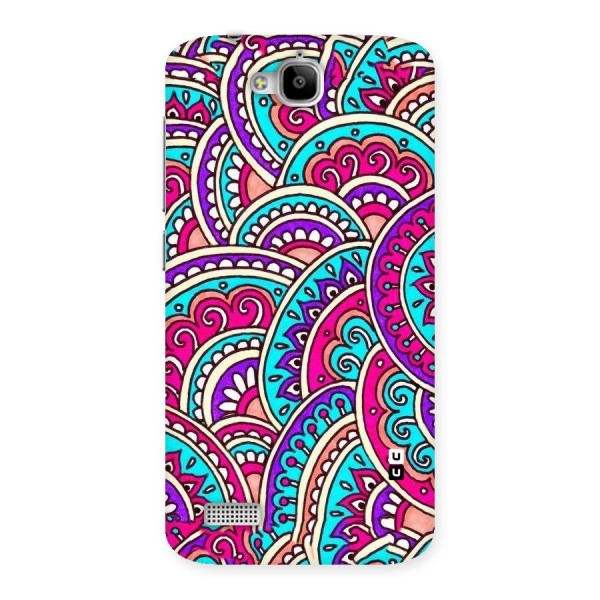 Abstract Rangoli Design Back Case for Honor Holly