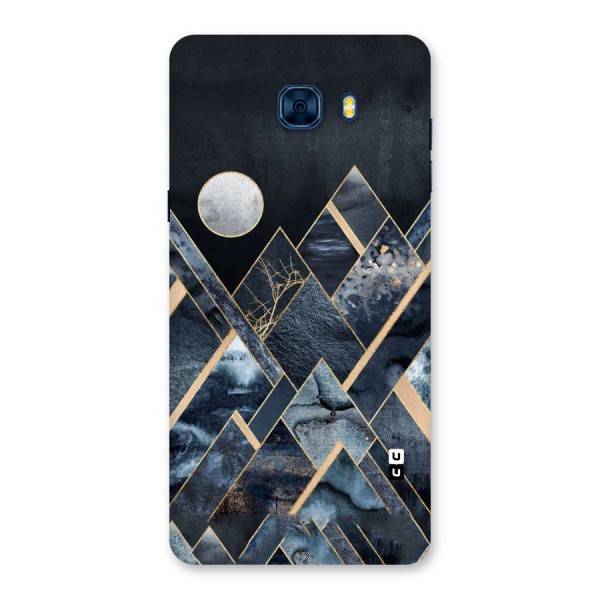 Abstract Scenic Design Back Case for Galaxy C7 Pro