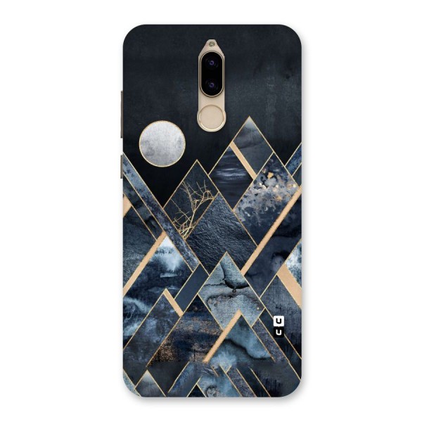 Abstract Scenic Design Back Case for Honor 9i