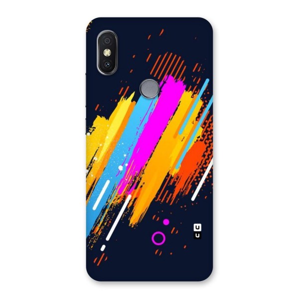 Abstract Shades Back Case for Redmi Y2