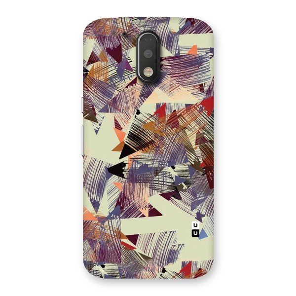 Abstract Sketch Back Case for Motorola Moto G4 Plus
