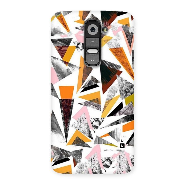 Abstract Sketchy Triangles Back Case for LG G2