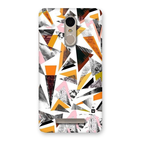 Abstract Sketchy Triangles Back Case for Xiaomi Redmi Note 3