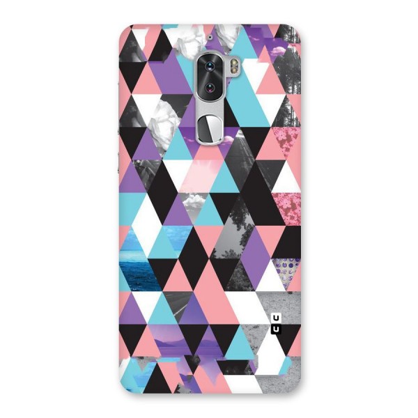 Abstract Splash Triangles Back Case for Coolpad Cool 1
