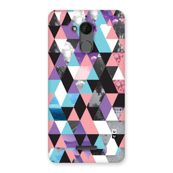 Abstract Splash Triangles Back Case for Coolpad Note 5