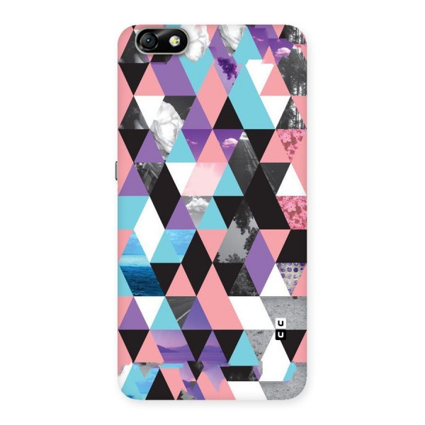 Abstract Splash Triangles Back Case for Honor 4X