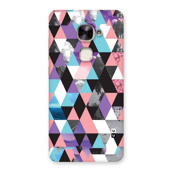 Abstract Splash Triangles Back Case for Le 2