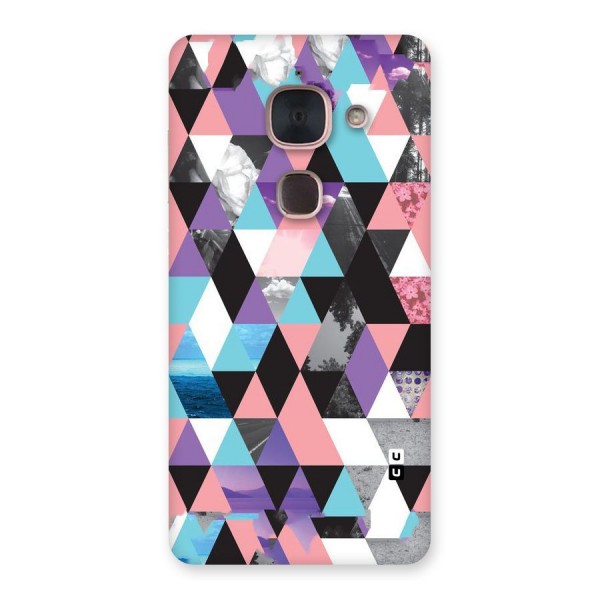 Abstract Splash Triangles Back Case for Le Max 2