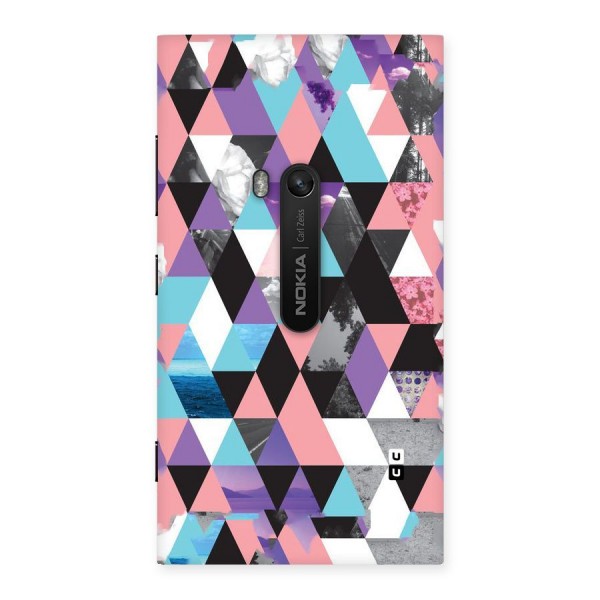 Abstract Splash Triangles Back Case for Lumia 920