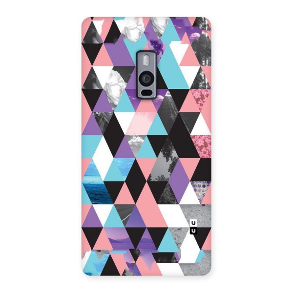 Abstract Splash Triangles Back Case for OnePlus Two