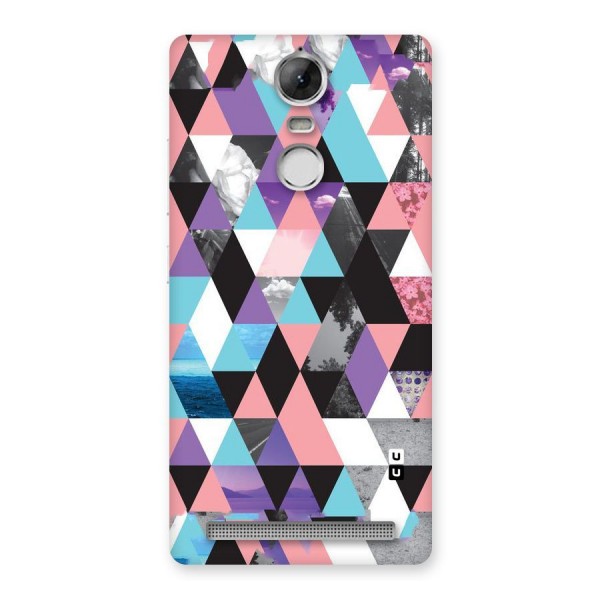 Abstract Splash Triangles Back Case for Vibe K5 Note