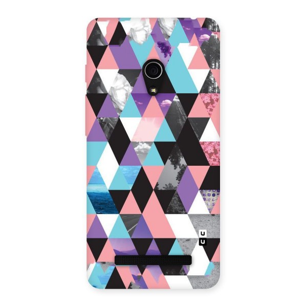Abstract Splash Triangles Back Case for Zenfone 5