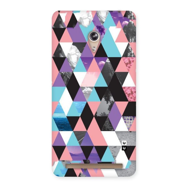 Abstract Splash Triangles Back Case for Zenfone 6