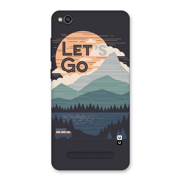 Abstract Travel Back Case for Redmi 4A