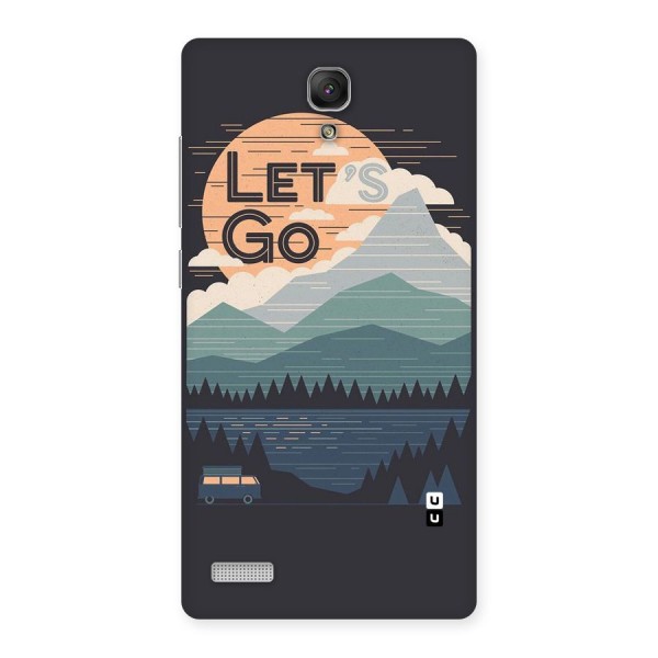 Abstract Travel Back Case for Redmi Note