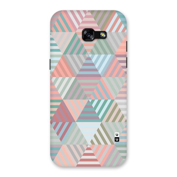 Abstract Triangle Lines Back Case for Galaxy A5 2017