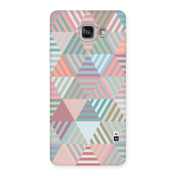 Abstract Triangle Lines Back Case for Galaxy A7 2016