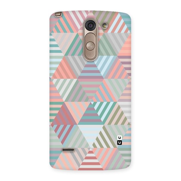 Abstract Triangle Lines Back Case for LG G3 Stylus