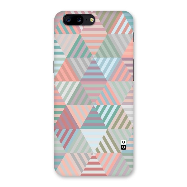 Abstract Triangle Lines Back Case for OnePlus 5