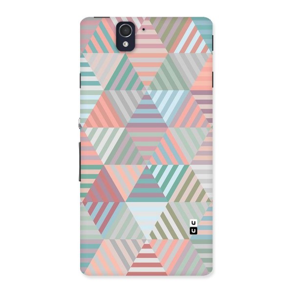 Abstract Triangle Lines Back Case for Sony Xperia Z