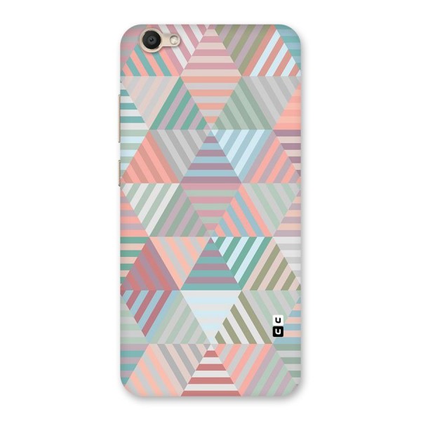 Abstract Triangle Lines Back Case for Vivo V5