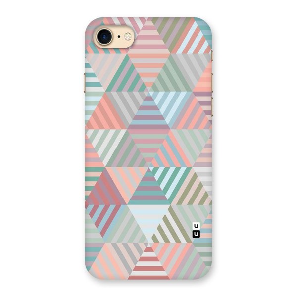 Abstract Triangle Lines Back Case for iPhone 7