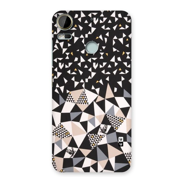Abstract Varied Triangles Back Case for Desire 10 Pro