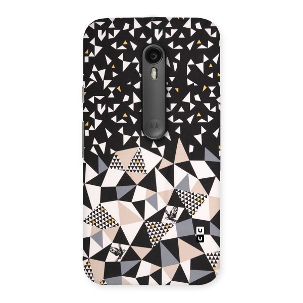 Abstract Varied Triangles Back Case for Moto G3