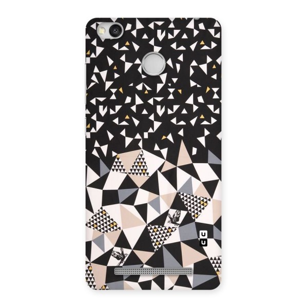 Abstract Varied Triangles Back Case for Redmi 3S Prime