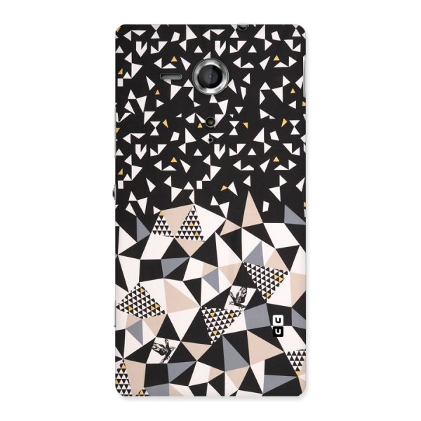Abstract Varied Triangles Back Case for Sony Xperia SP