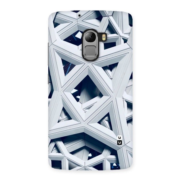 Abstract White Lines Back Case for Lenovo K4 Note