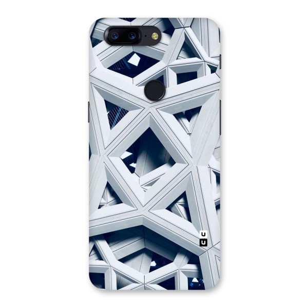 Abstract White Lines Back Case for OnePlus 5T