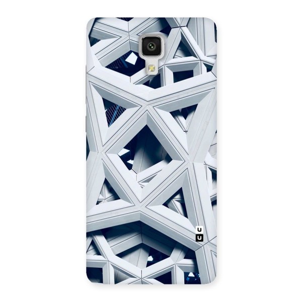 Abstract White Lines Back Case for Xiaomi Mi 4