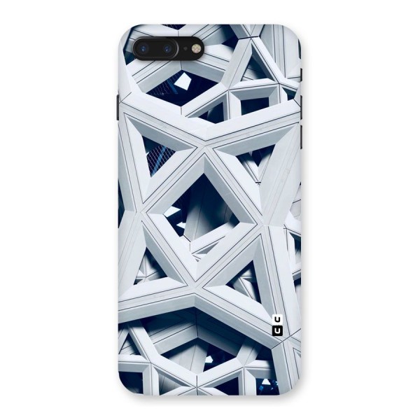 Abstract White Lines Back Case for iPhone 7 Plus