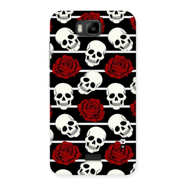 Adorable Skulls Back Case for Honor Bee