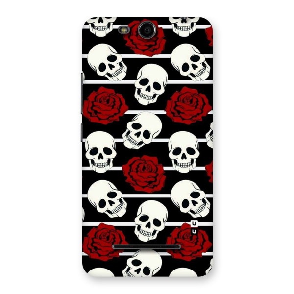 Adorable Skulls Back Case for Micromax Canvas Juice 3 Q392