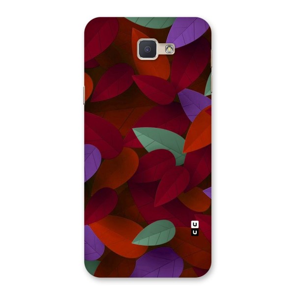 Aesthetic Colorful Leaves Back Case for Galaxy J5 Prime