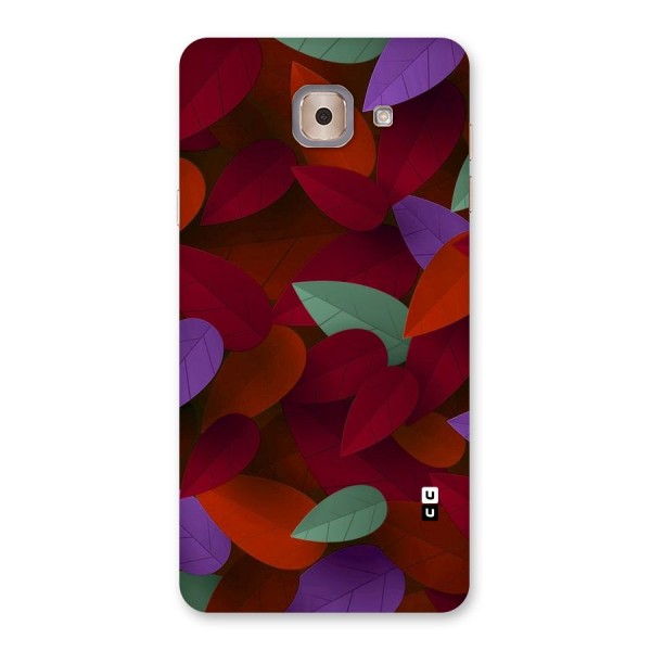 Aesthetic Colorful Leaves Back Case for Galaxy J7 Max