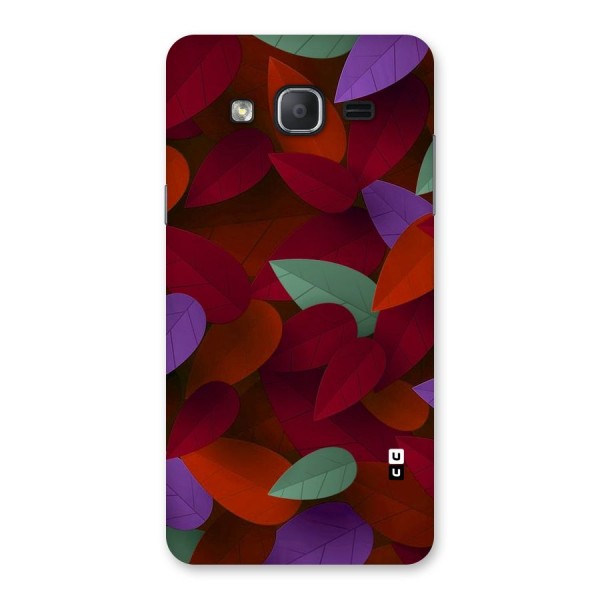 Aesthetic Colorful Leaves Back Case for Galaxy On7 2015