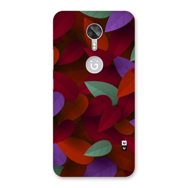 Aesthetic Colorful Leaves Back Case for Gionee A1