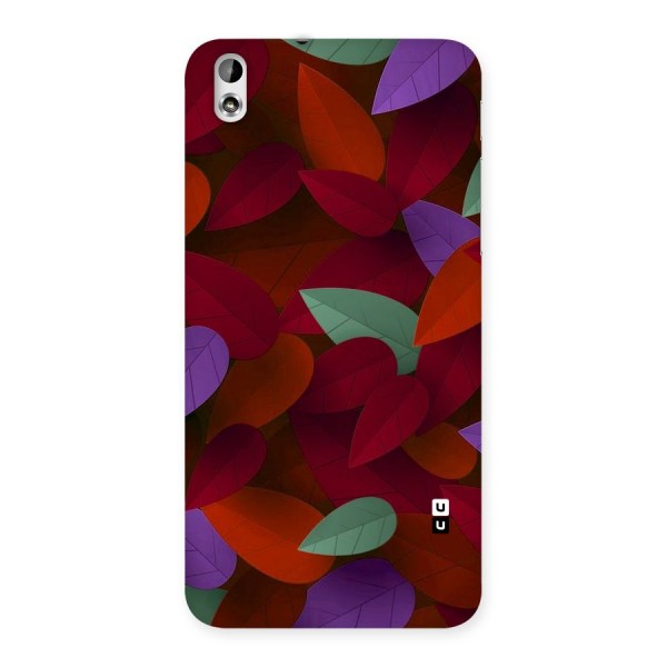 Aesthetic Colorful Leaves Back Case for HTC Desire 816g