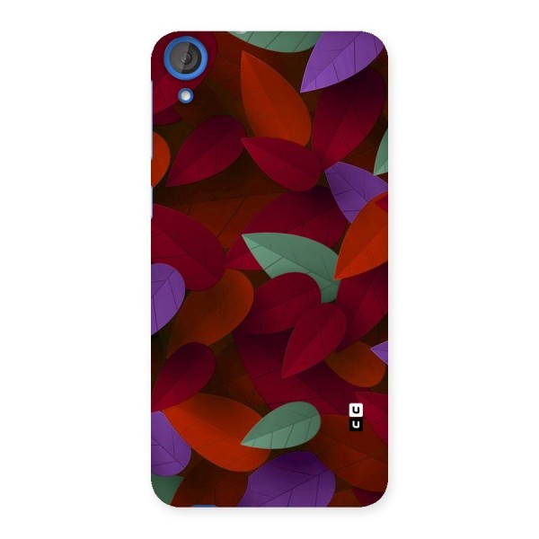 Aesthetic Colorful Leaves Back Case for HTC Desire 820
