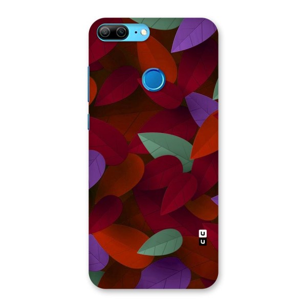 Aesthetic Colorful Leaves Back Case for Honor 9 Lite