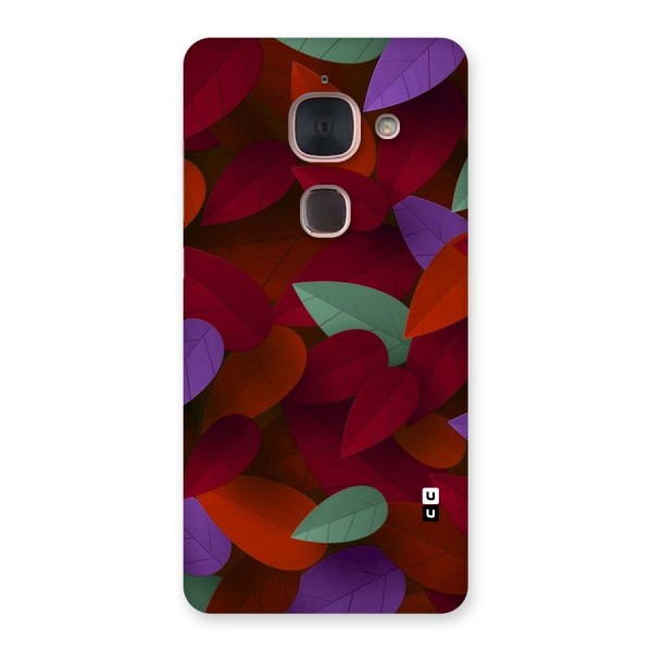 Aesthetic Colorful Leaves Back Case for Le Max 2
