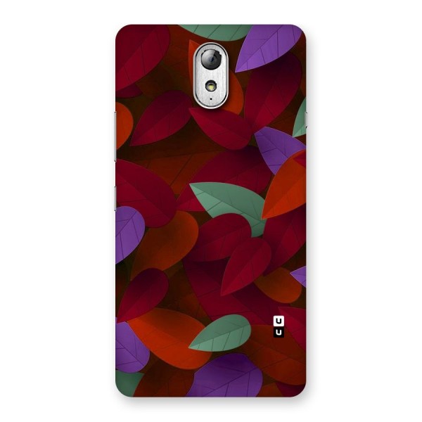 Aesthetic Colorful Leaves Back Case for Lenovo Vibe P1M