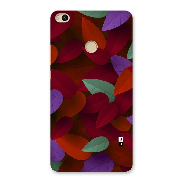Aesthetic Colorful Leaves Back Case for Mi Max 2
